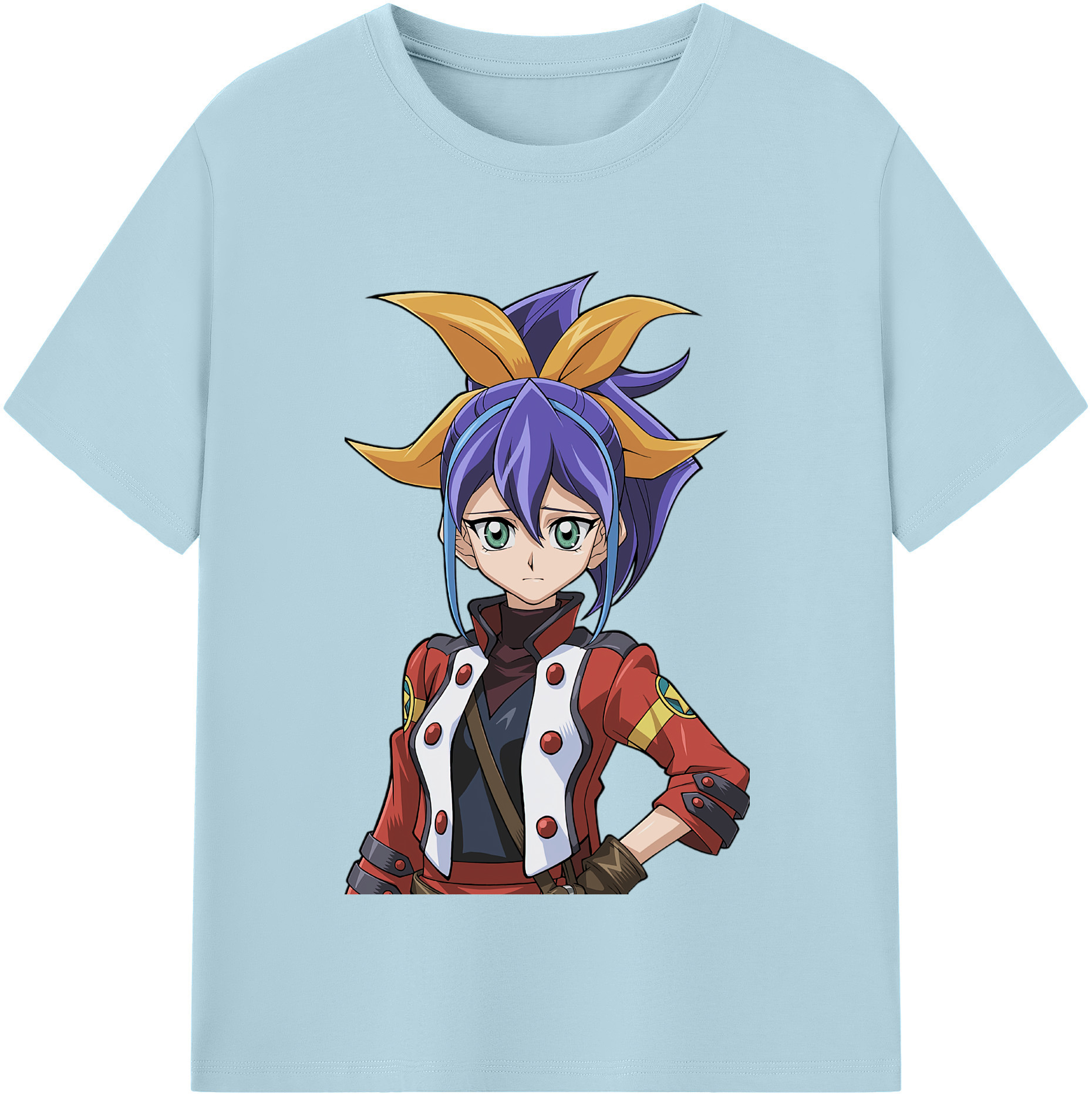 （画像用） 遊☆戯☆王 Yu-Gi-Oh! 綿100％半袖Tシャツ（フロントプリント）